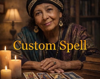 Custom Spell – Personalized Spiritual Ritual for Love, Money, Protection & Manifestation