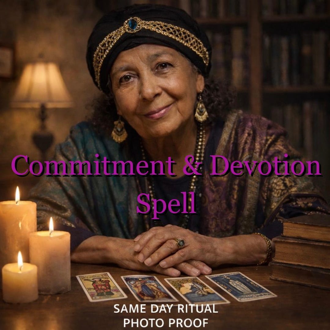Commitment and Devotion Spell – Powerful Love Loyalty & Relationship ...