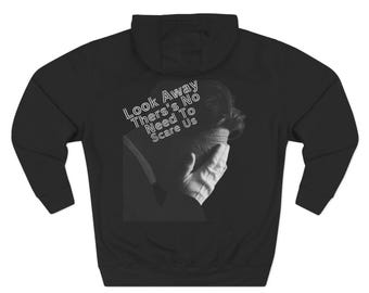 Look Away Hoodie | In The Name of The Father Inspired | Emotional Gothic Pullover