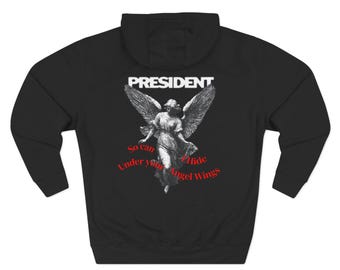 Angel Wings Hoodie | Gothic Streetwear, Alternative Metal Pullover
