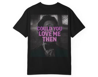 Rage Cross Shirt, President Inspired Dark Tee, Gothic Grunge Streetwear
