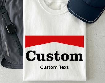 Custom Text Shirt Comfort Colors, Personalized Tee Add Your Own Words, Custom Gift Shirt Minimalist Graphic Tee, Unique Gift Idea