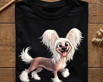 Chinese Crested Shirt, Hairless Dog, Crestie Dog Lover Tshirt, Chinese Crested Mom Gift, Cute Dog Owner Tee, Pet Lover Sweatshirt