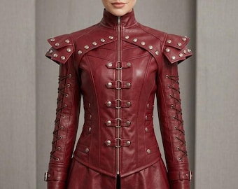 Women Genuine Soft Leather Black Full Zipper Catsuit Overall Bodysuit Jumpsuit