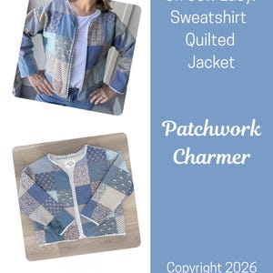 Felpa trapuntata Oh Sew Easy: un vero incanto per il patchwork.