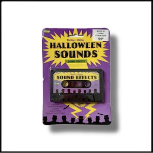 VTG Halloween audio tape