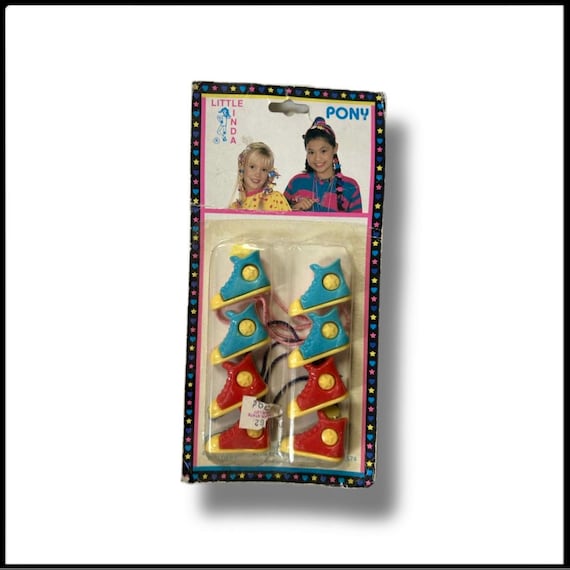 NIP VTG 1990 Little Linda Sneaker / Converse Hair… - image 1