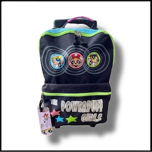 NWT vintage PPG / Y2K Rolling backpack deadstock / 2000 / cartoon