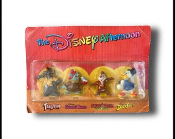 Vintage 1991 NIP Kellogg’s Cereal Toys Set The Disney Afternoon Collection