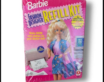 NIB Vintage 1996 Barbie “Fashion Designer Refill Kit” for Fashion Designer CD-ROM