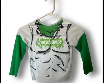 Vintage Goosebumps Zombie Halloween Costume Top for toddler Size 4-6