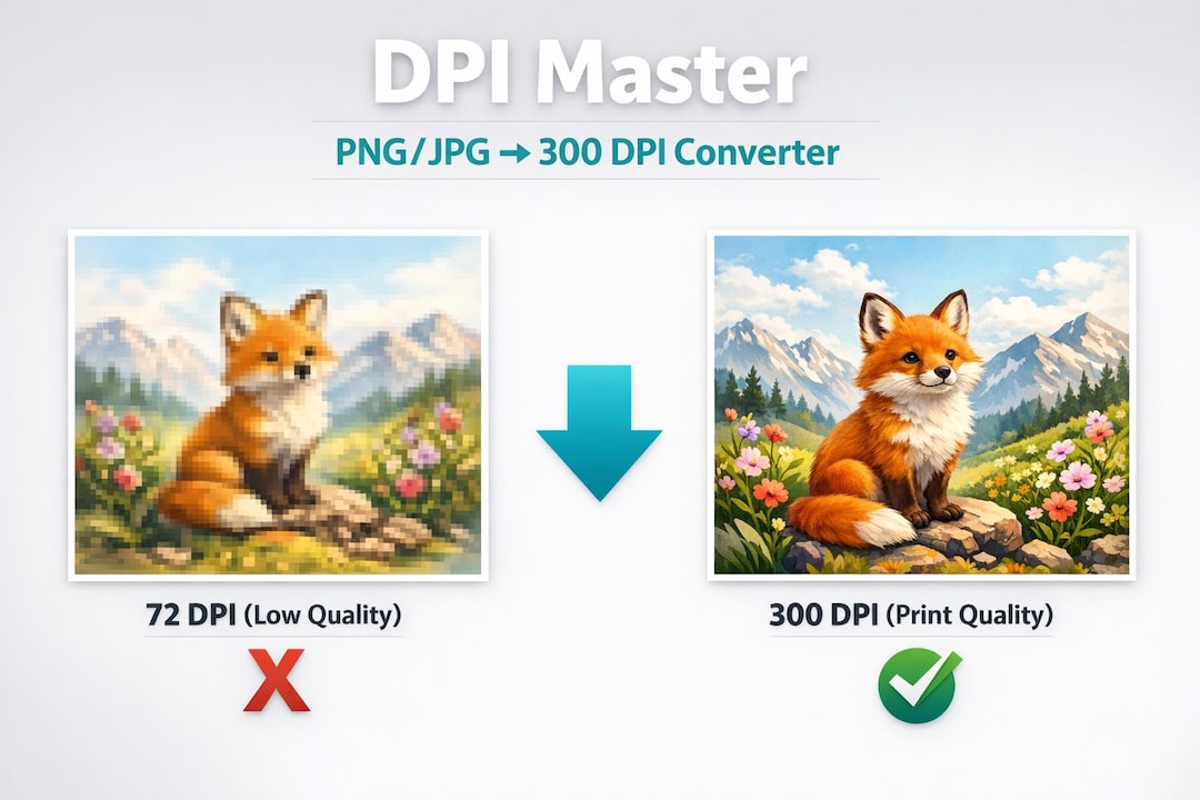 300 DPI Image Converter Software – Bulk PNG JPG Optimizer (windows) - Etsy