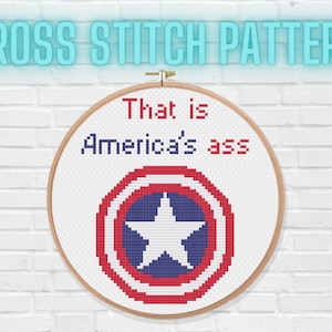That is America&#39;s Ass Cross Stitch Pattern