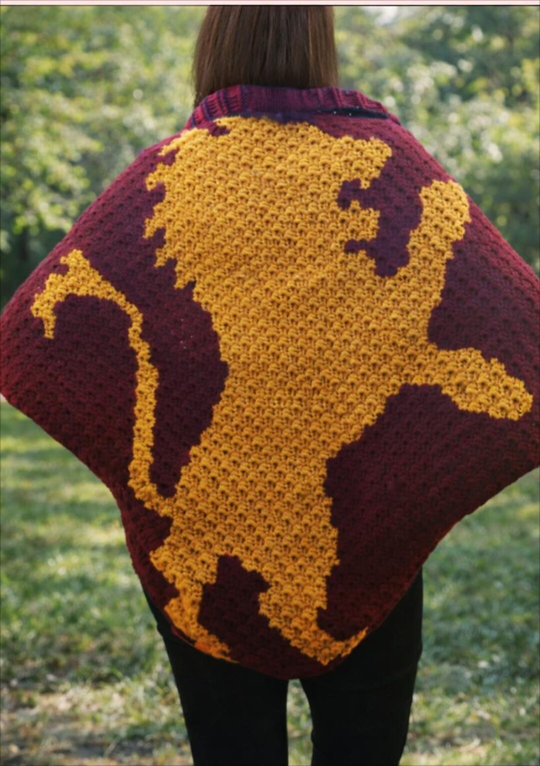 Lion Graphgan Crochet Pattern PDF – Animal Afghan Blanket Chart ...