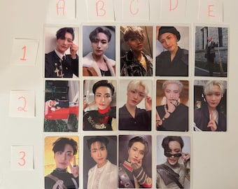 ATEEZ SEONGHWA Exclusieve officiële fotokaarten