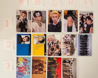 ATEEZ MINGI & OT8 Exclusive Official Photocards