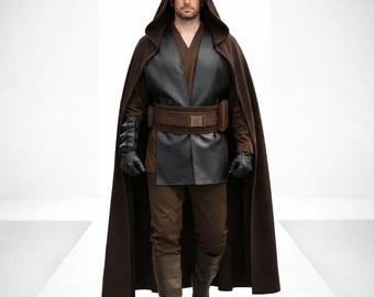 Strój Mrocznej Szaty Jedi, Płaszcz Sithów z Kapturem, Strój Galaktycznego Wojownika Cosplay