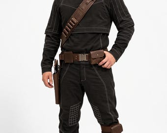 Strój Galaktycznego Łowcy Nagród, strój Kosmicznego Najemnika, kostium Łowcy Sci Fi.