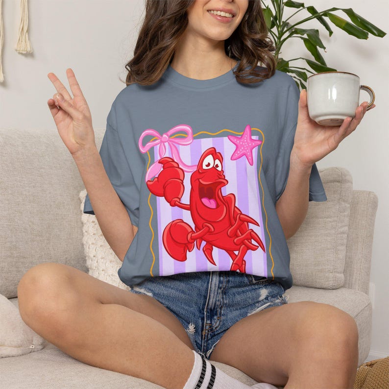 Camiseta de Sebastián de La Sirenita, Camiseta de vacaciones en Disney Magic Kingdom imagen 8