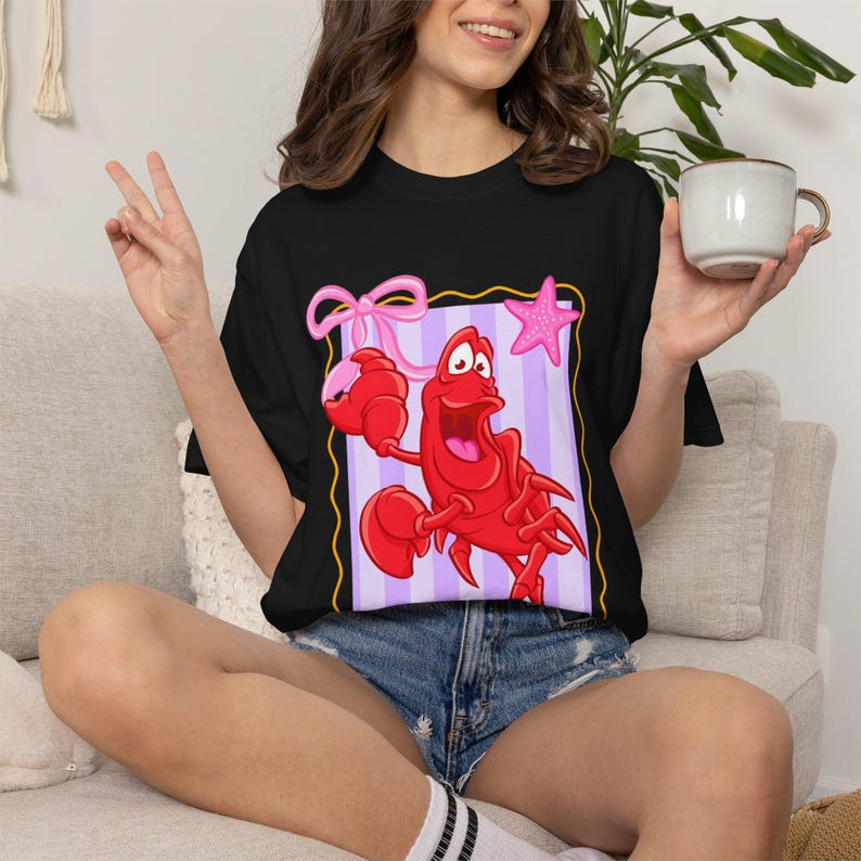 Camiseta de Sebastián de La Sirenita, Camiseta de vacaciones en Disney Magic Kingdom imagen 10