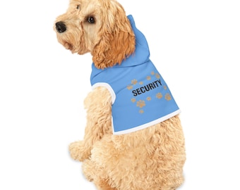 Sicherheit Pfotenabdruck Haustier Hoodie | Hund Katze Hoodie