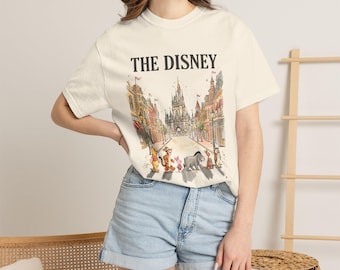 Magic Kingdom Castle Street Bilderbuch Freunde T-Shirt | Disney Urlaub