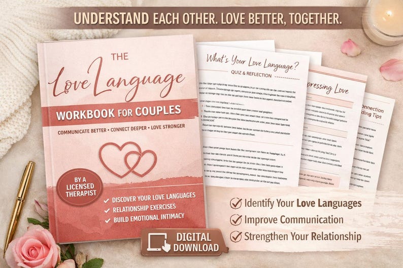 The Language of Love | 5 Love Languages Couples Workbook PDF ...