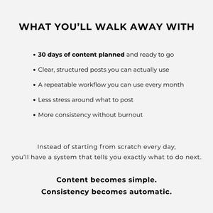 Sistema di gestione dei contenuti basato sull'IA / 30 modelli di prompt, sistema di flusso di lavoro per i gestori di social media (download digitale) immagine 5