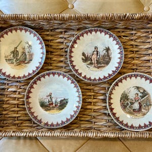 Sarreguemines Plate - Etsy