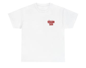 Vinland Saga Anime Poster camiseta trasera / Vinland Saga Tee