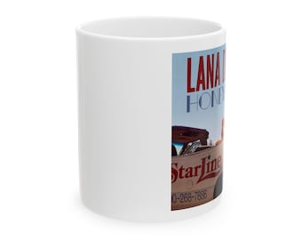 Taza de Lana Del Rey / Taza de café de cerámica