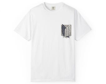 Camiseta con el emblema de Attack on Titan / Camiseta gráfica de anime del Cuerpo de Exploración