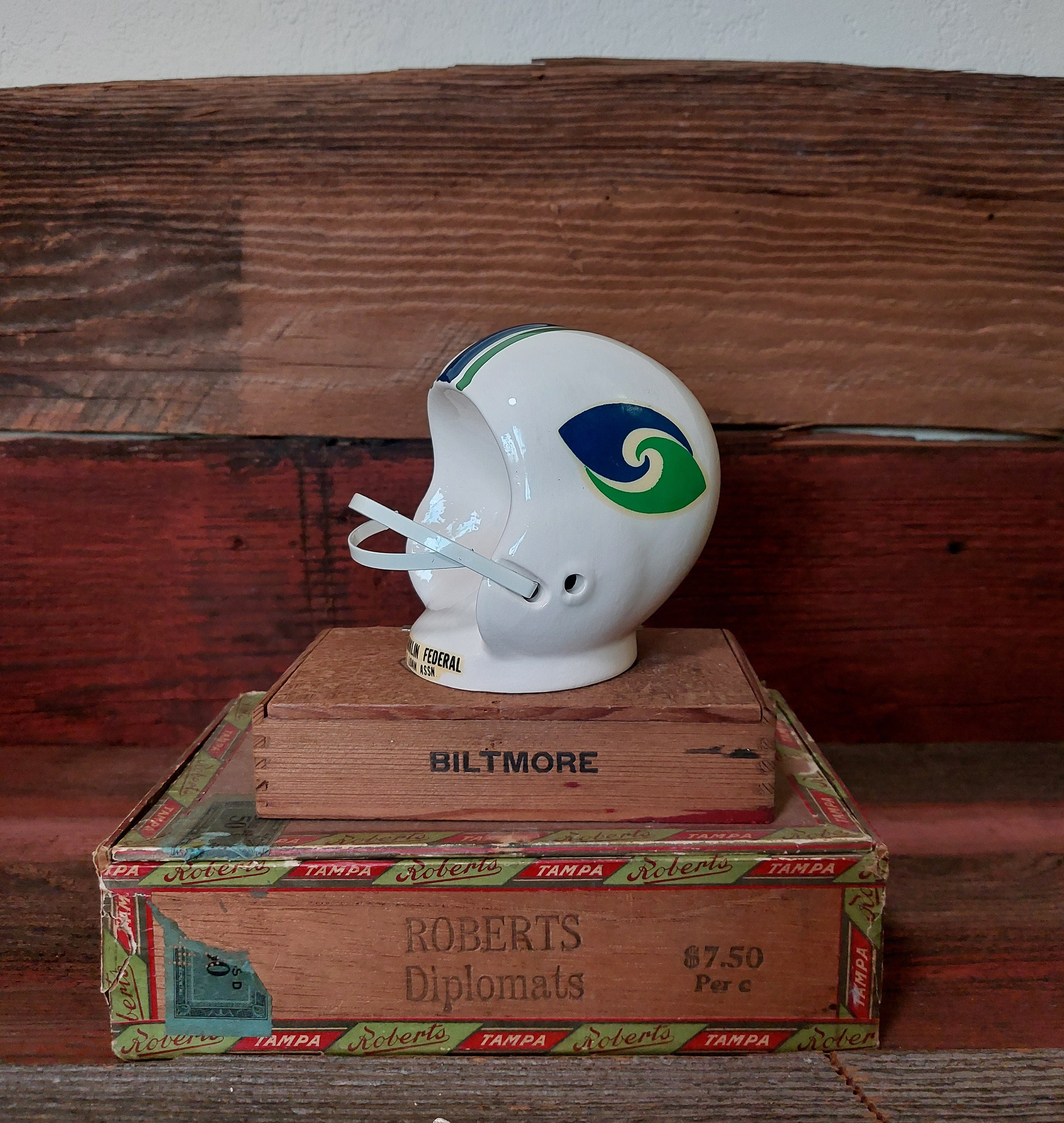 Helmet Piggy Bank - Etsy