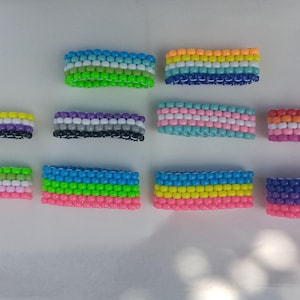 Kandi Pride-inspirerade manschetter