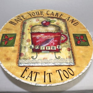 Cake Stand Ceramic Cupcake Holder Serving Plate Pedestal Buffet Service image 3