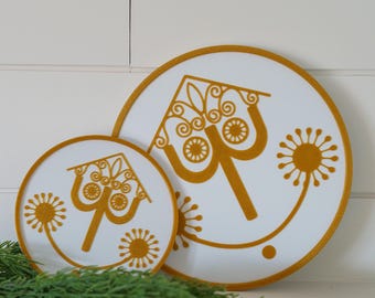 Small World Plaque - 3d printed Sign