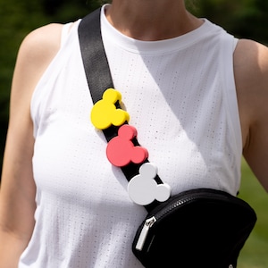 Mouse Head Belt and Bag Charm - unique gifts for her - belt bag accessories