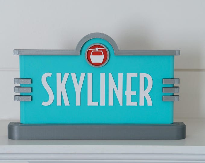 Skyliner Sign | Magical Themed Home Decor | Wall Sign
