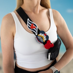 Personalizable Cruise Belt and Bag Charm - unique gifts for her - belt bag accessories - fish extender gifts