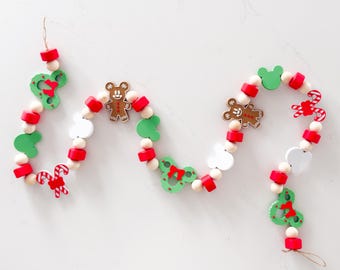 Magical Christmas Tree Garland | Very Merry Christmas Garland | Christmas Character Garland