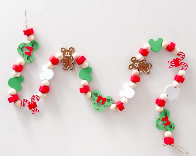 Magical Christmas Tree Garland | Very Merry Christmas Garland | Christmas Character Garland