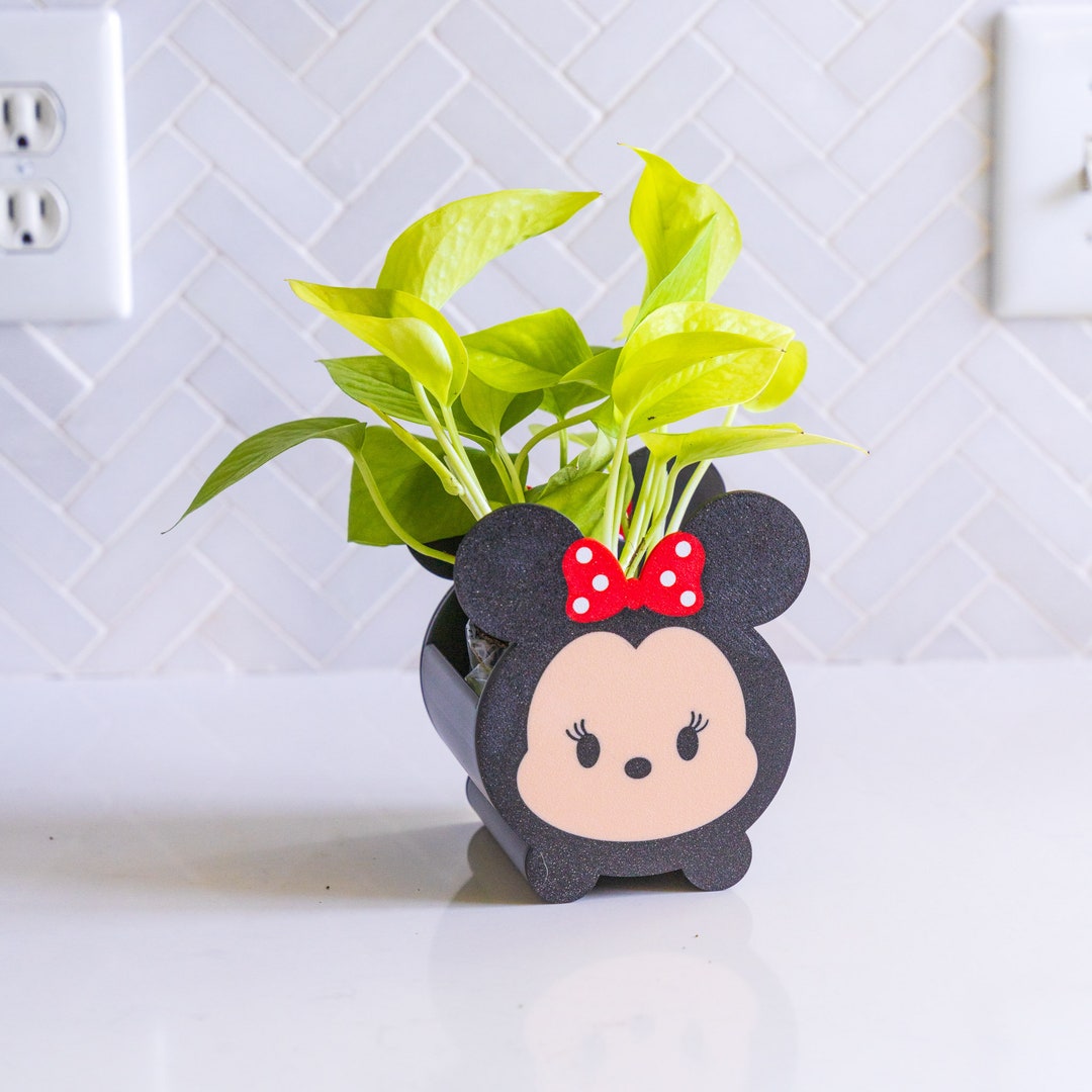 Minnie Tsum Tsum Inspired Planter Disney Succulent 3D Printed Modern ...