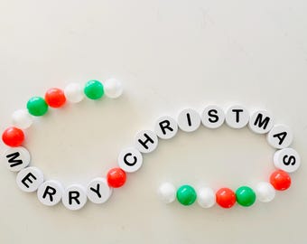 Merry Christmas Garland | Christmas Tree Garland