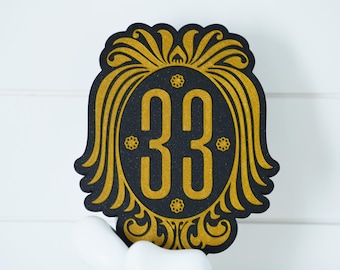 Club 33 Sign | Magical Themed Home Decor | Wall Sign