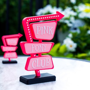 Pink Pony Club Tray Sign | Tray Decor | Office Decor | Gift for girlfriend