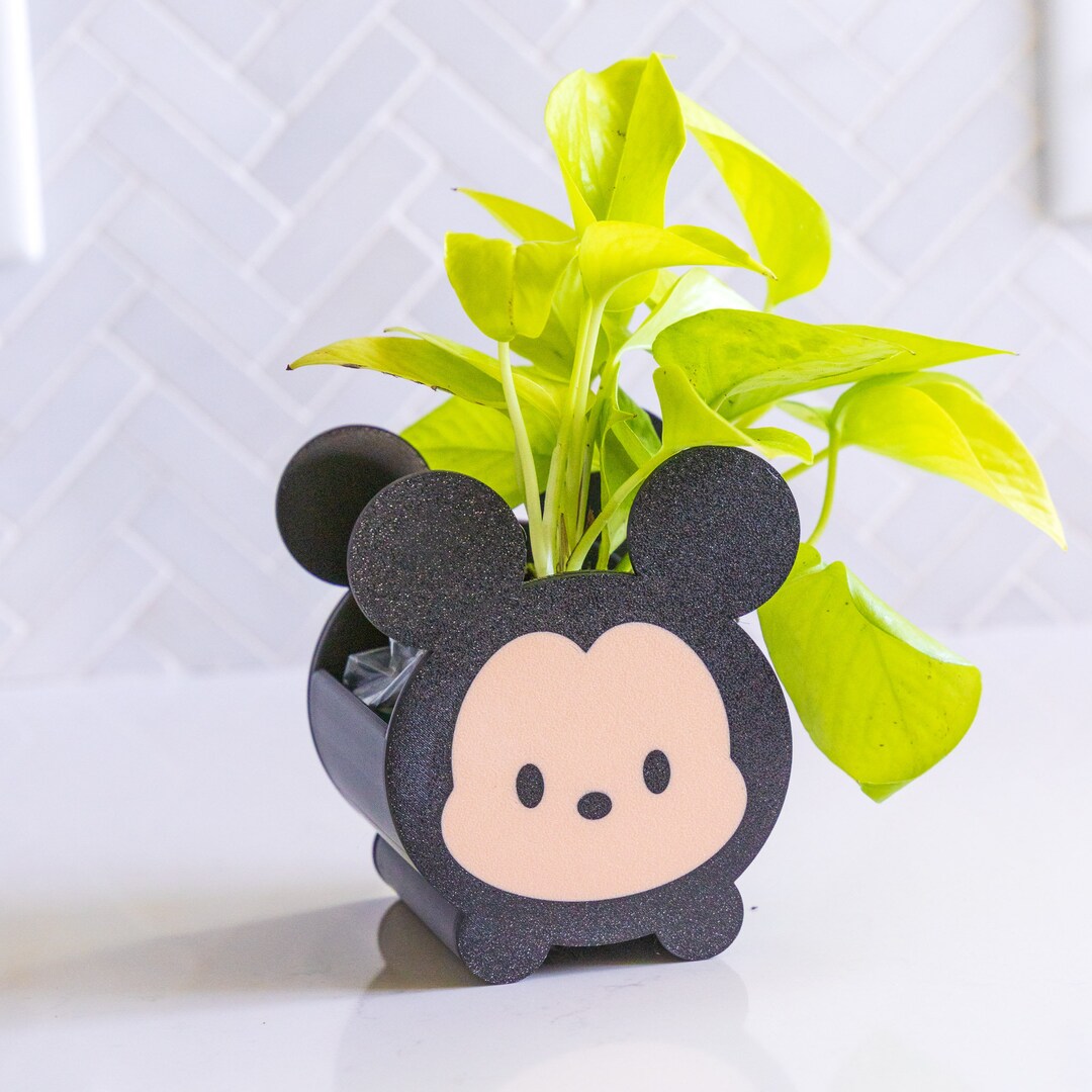 Mickey Tsum Tsum Inspired Planter Disney Succulent 3D Printed Modern ...