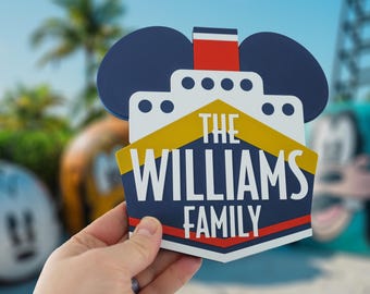Jumbo Family Cruise Magnet | Fish Extender Gifts | Unique Gifts for DCL