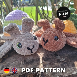 Turtle Crochet Pattern, Häkelanleitung Schildkröte, No Sew Amigurumi PDF, Chenille Plushie Anfänger, Chunky Yarn Frühlingsdeko, Ostergeschen