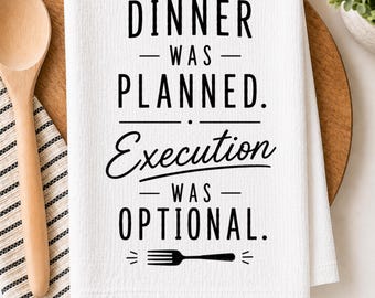 Toalla de cocina divertida para mamás, regalo con humor sobre la cocina para mamás ocupadas, idea de regalo divertida para la cocina, decoración divertida para mamás con la que te puedes identificar, regalo con humor sobre la cocina