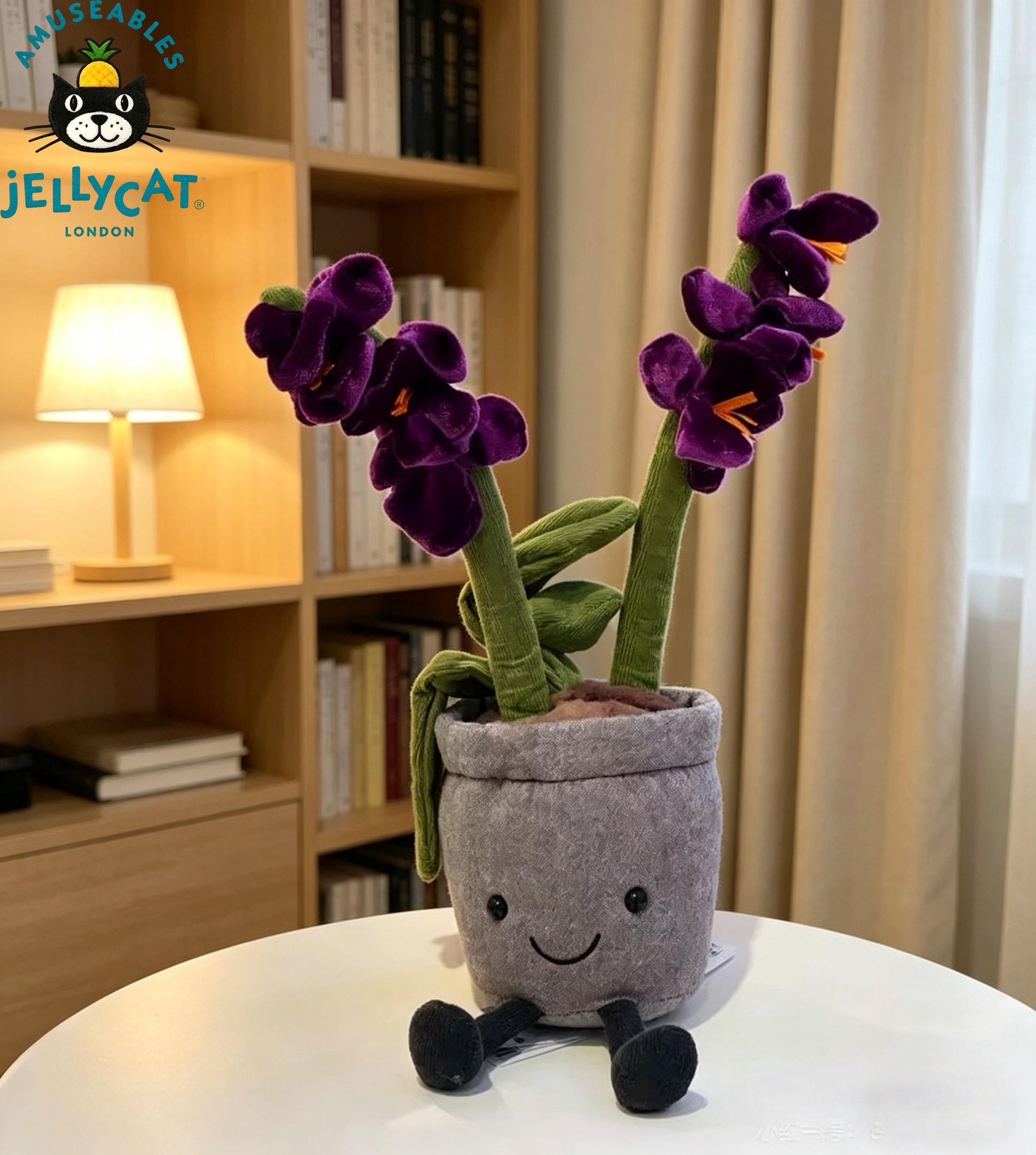Amuseable Orchid Jellycat - Etsy